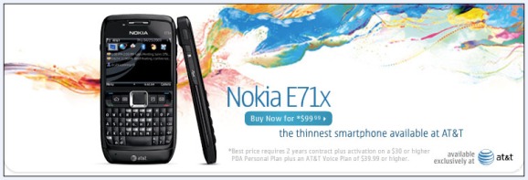 E71x homepage banner, static version
